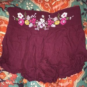 Flowery flowy shorts
